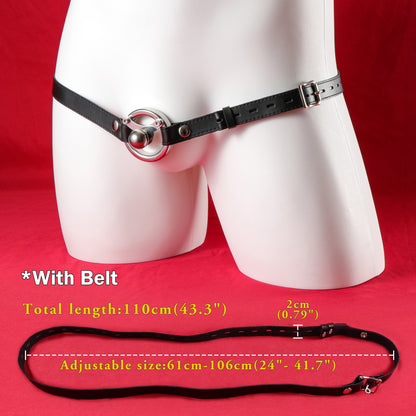 Inverted Negative Ball Flat Chastity Cage, F3164 - FRRK