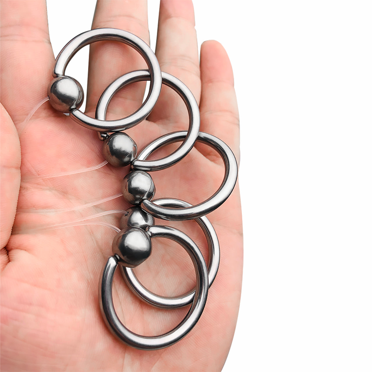 Capsule-Shaped Prostate Massager with Nylon Cord and Pull Ring | F3181 - FRRK