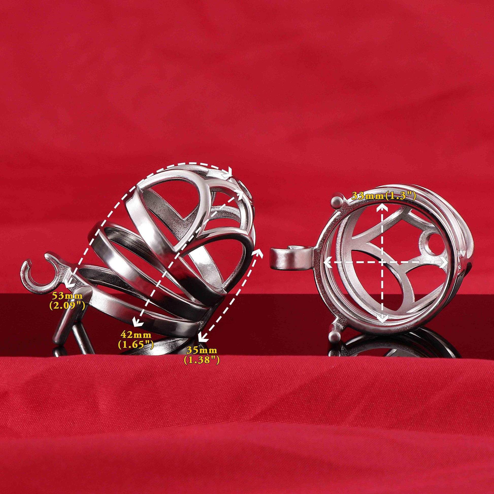 Male Chastity Cage, F3008 - FRRK
