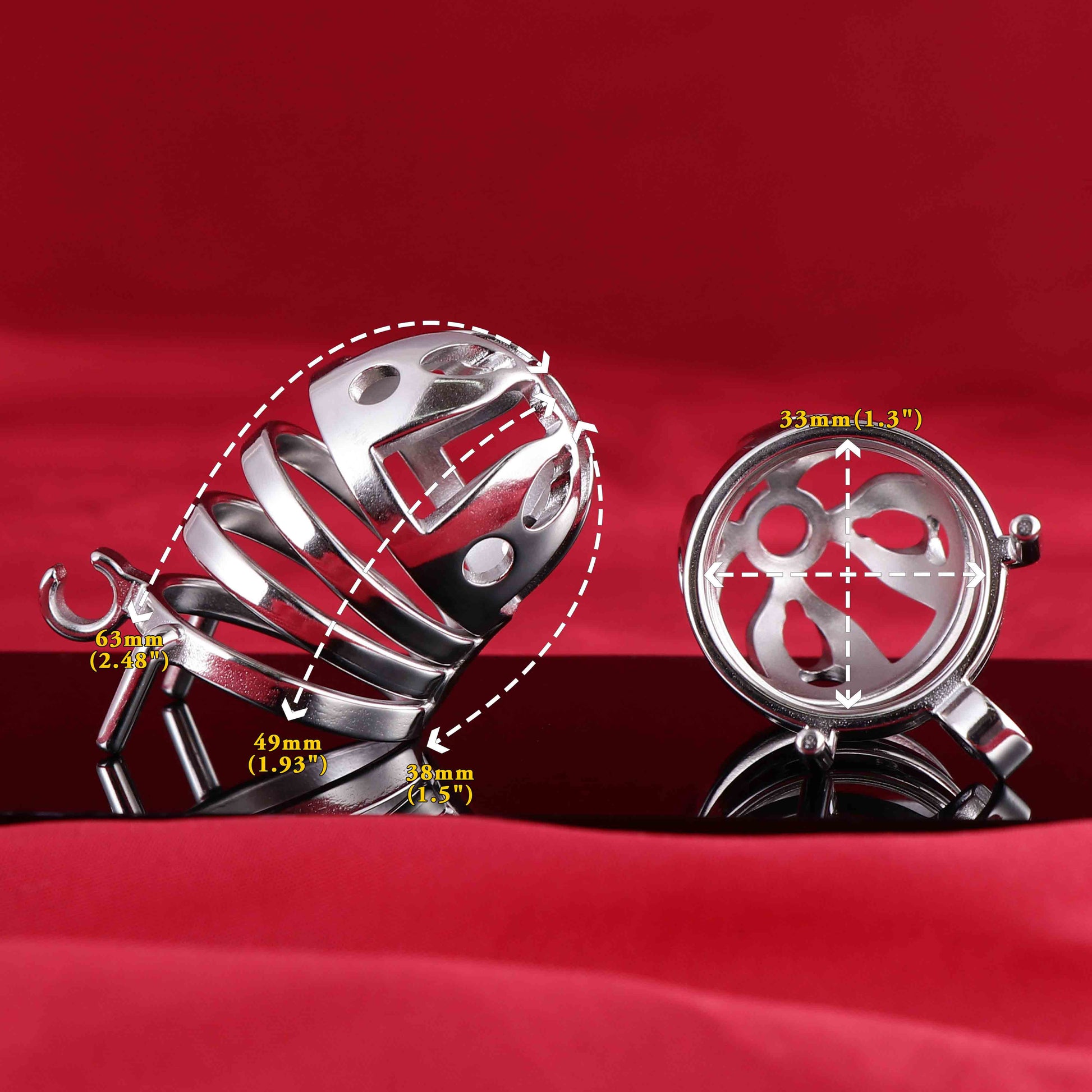 Male Chastity Cage, F3034 - FRRK