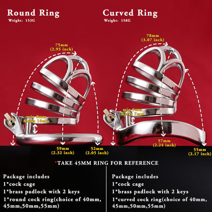 Male Chastity Cage, F3011 - FRRK