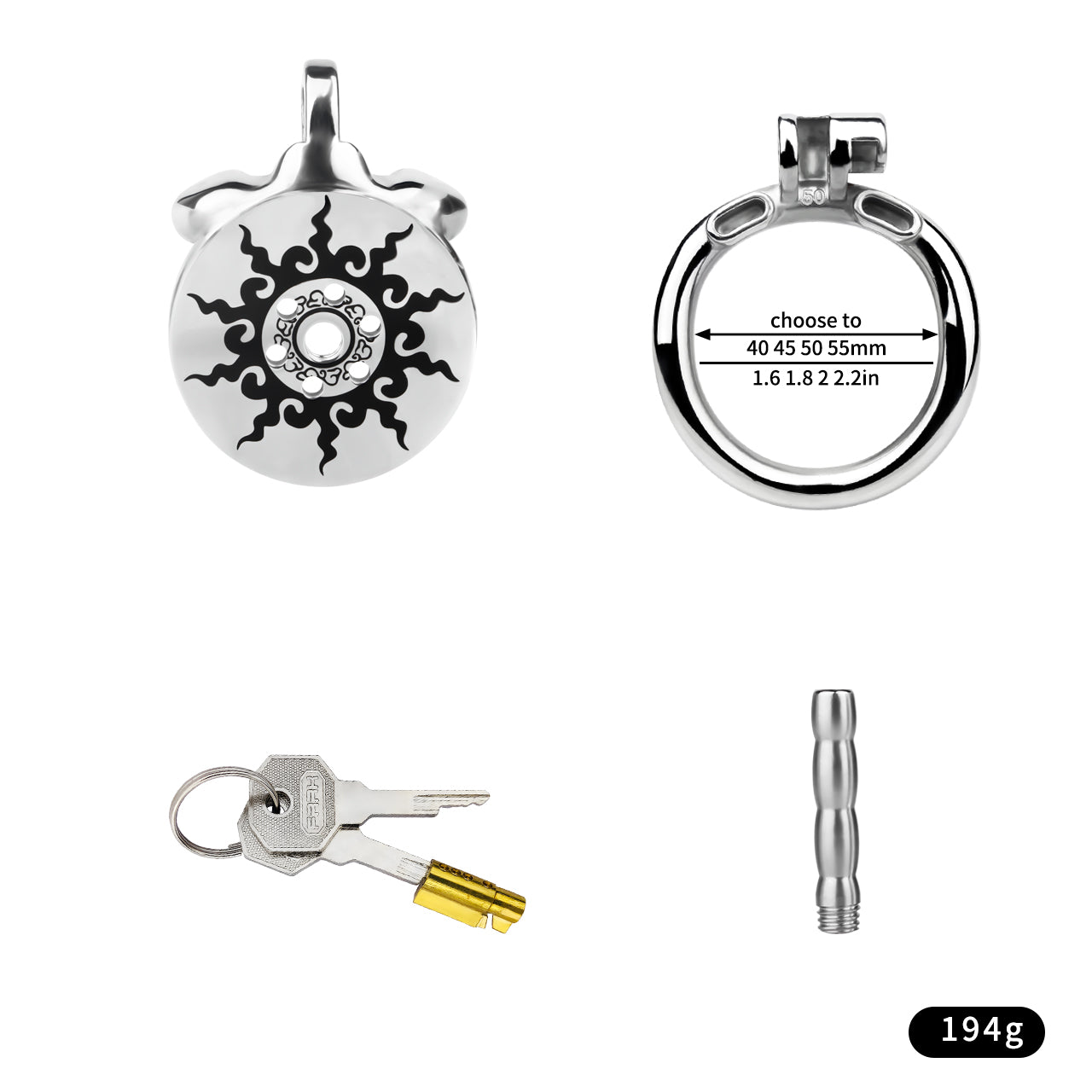 Flat Chastity Totem Cage