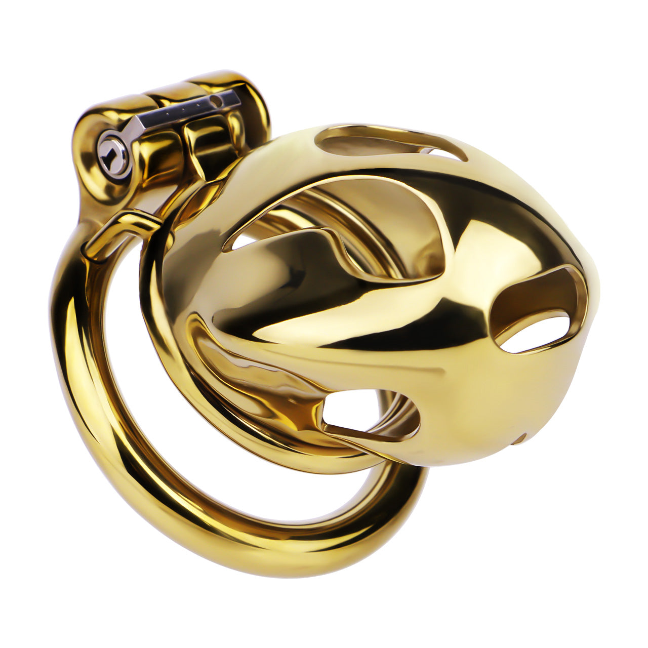 Cobra Series Mamba Chastity Cage | F312A Small Size - Golden