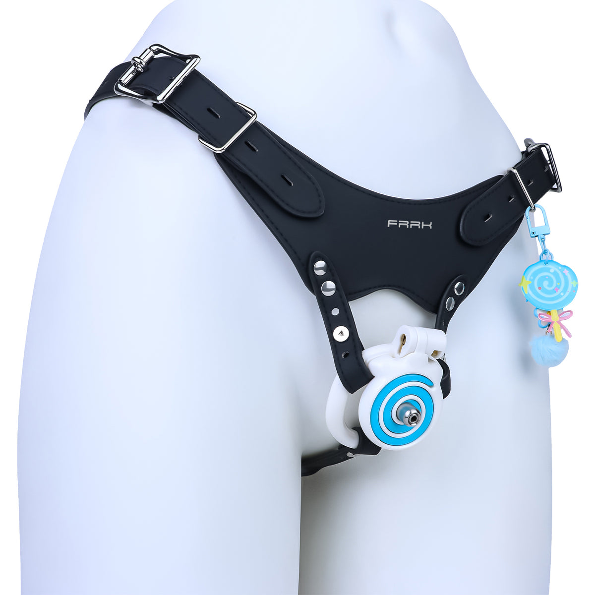 Candy Heart Flat Chastity Cage | AS125