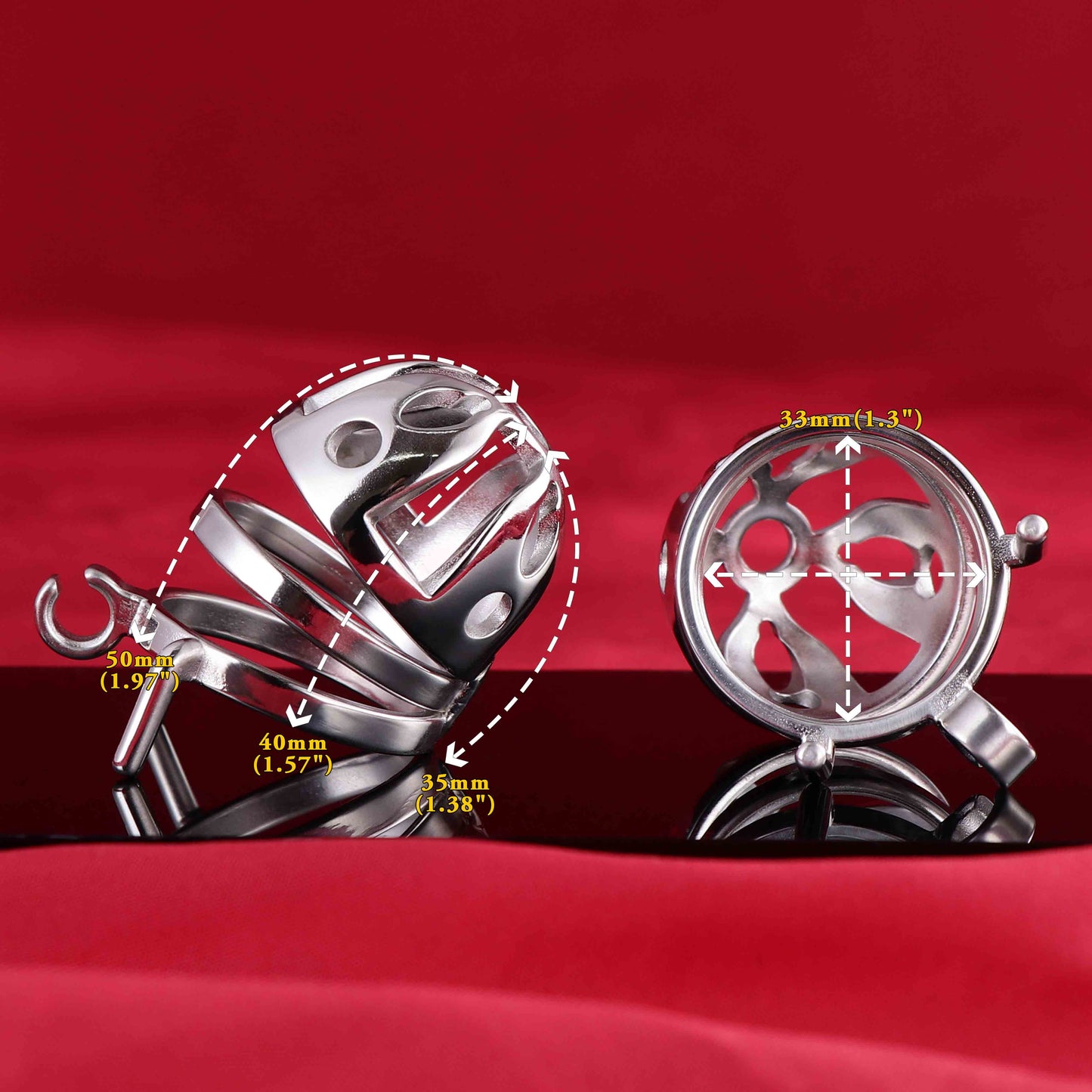 Male Chastity Cage, F3033 - FRRK