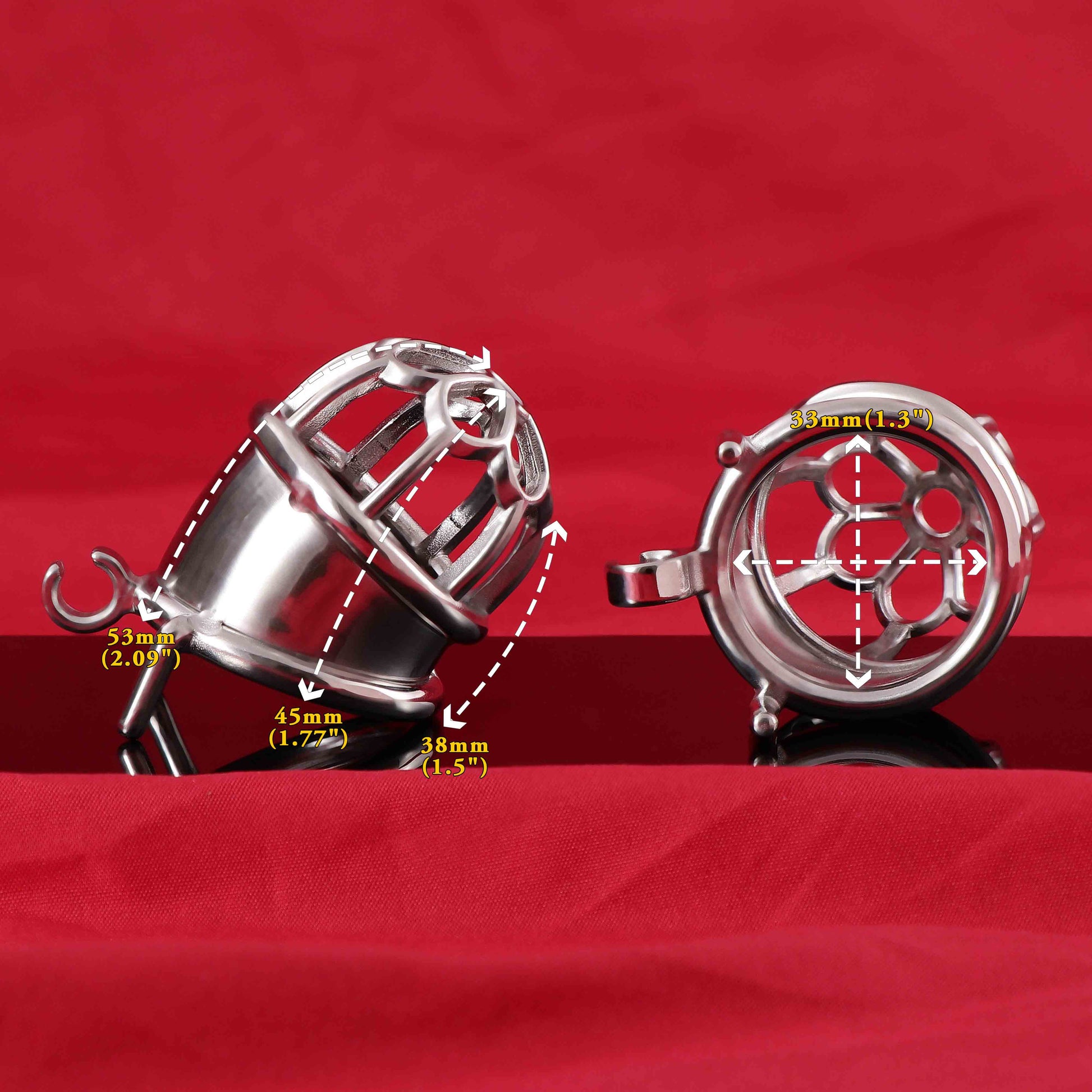 Male Chastity Cage, F3016 - FRRK