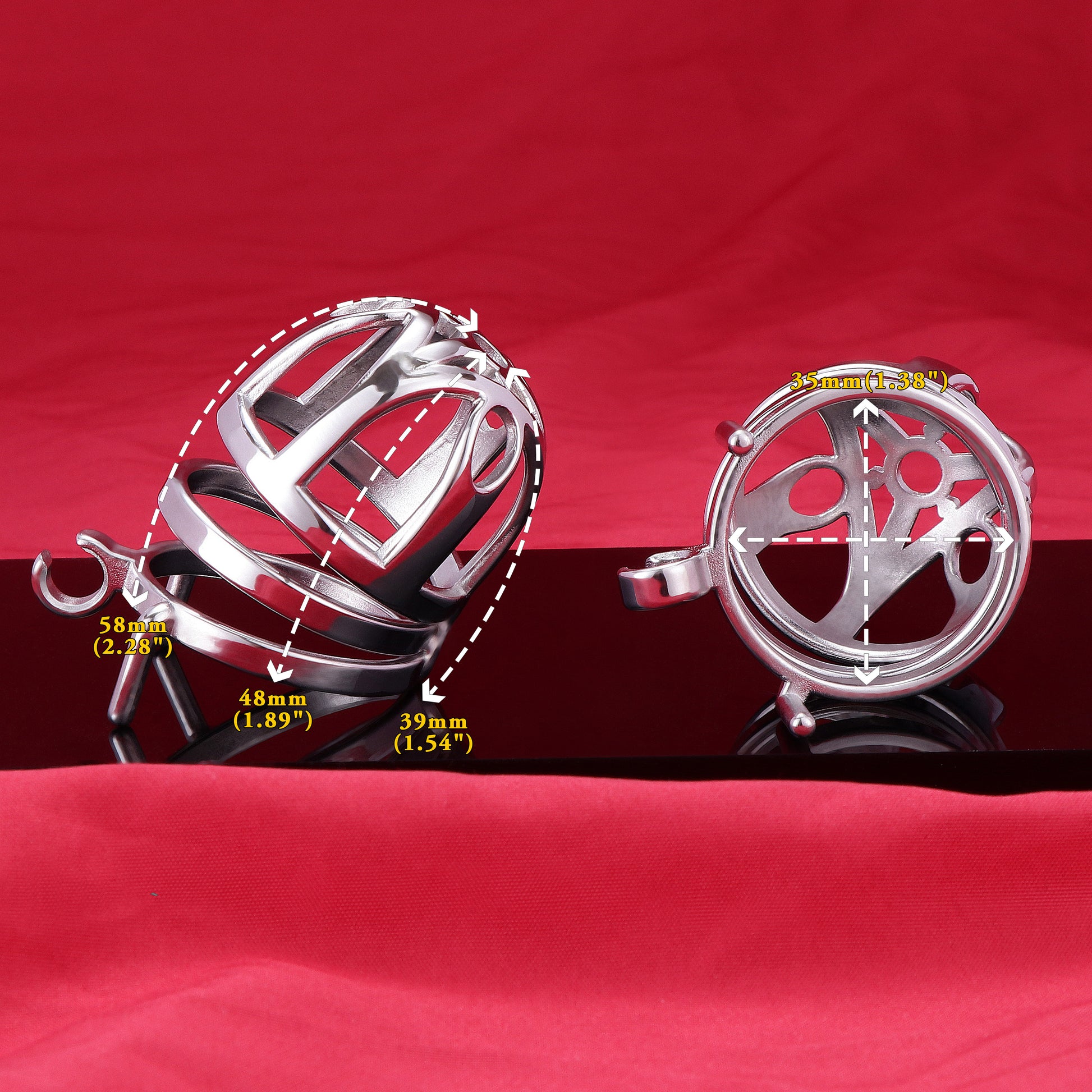 Male Chastity Cage, F3075 - FRRK