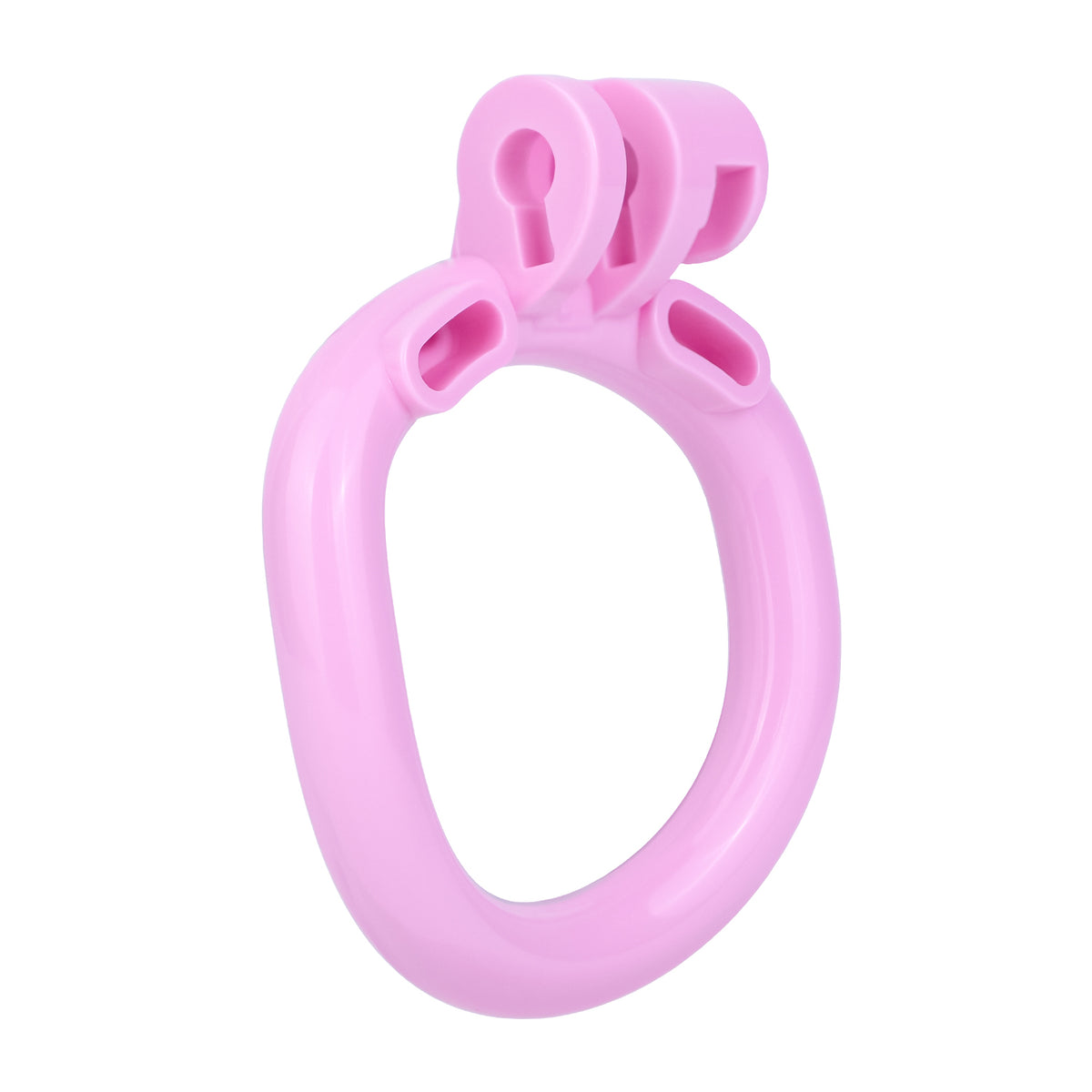 ABS Resin Rhinestone Flat Chastity Cage | AS606