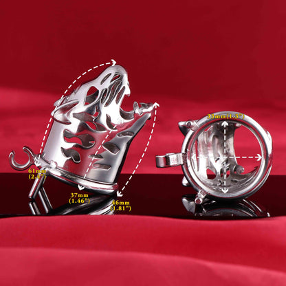 Standard Leopard Chastity Cage, F3037 - FRRK