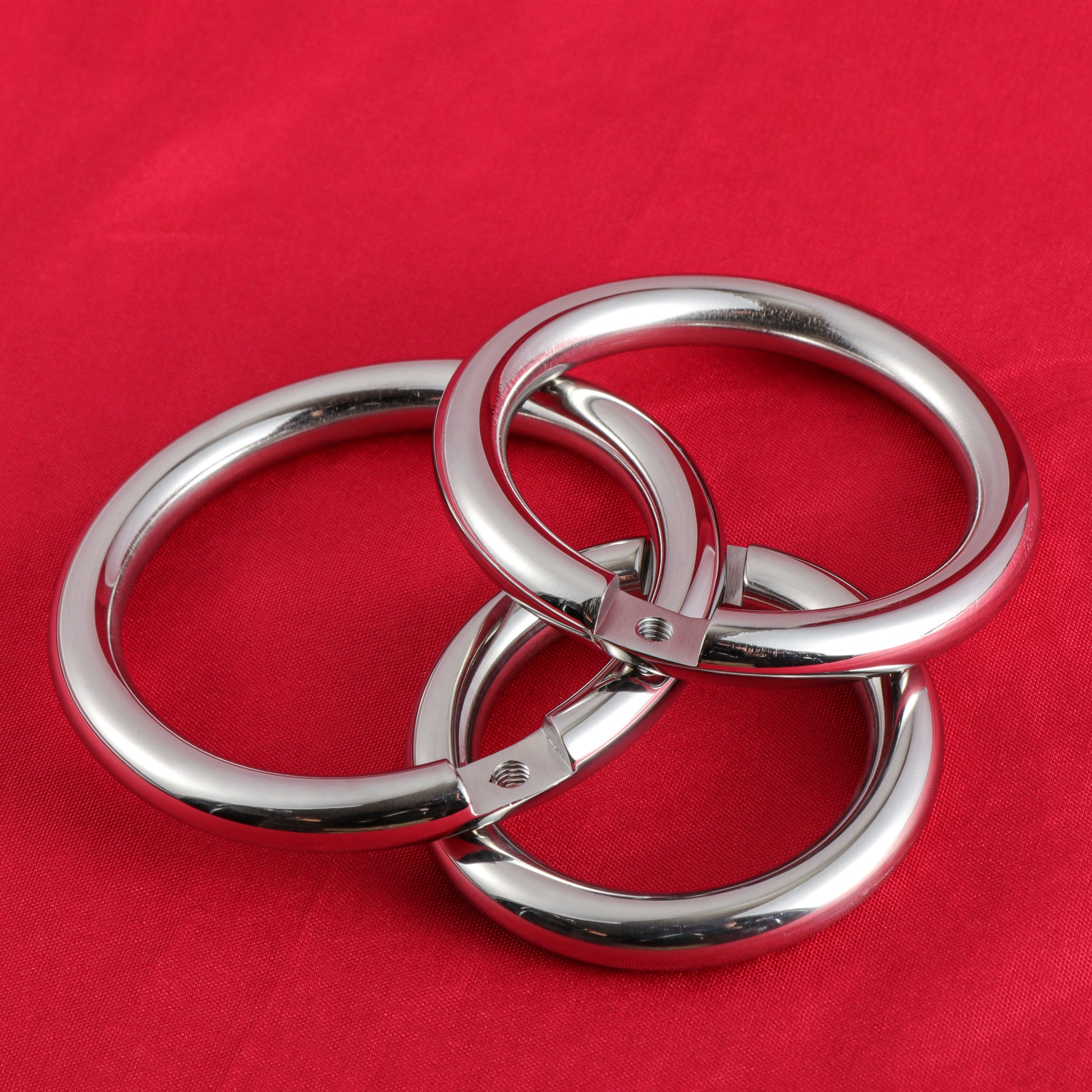 Base Rings for FRRK Chastity Cage That Fit Single Screw Lock Only, K06 - FRRK