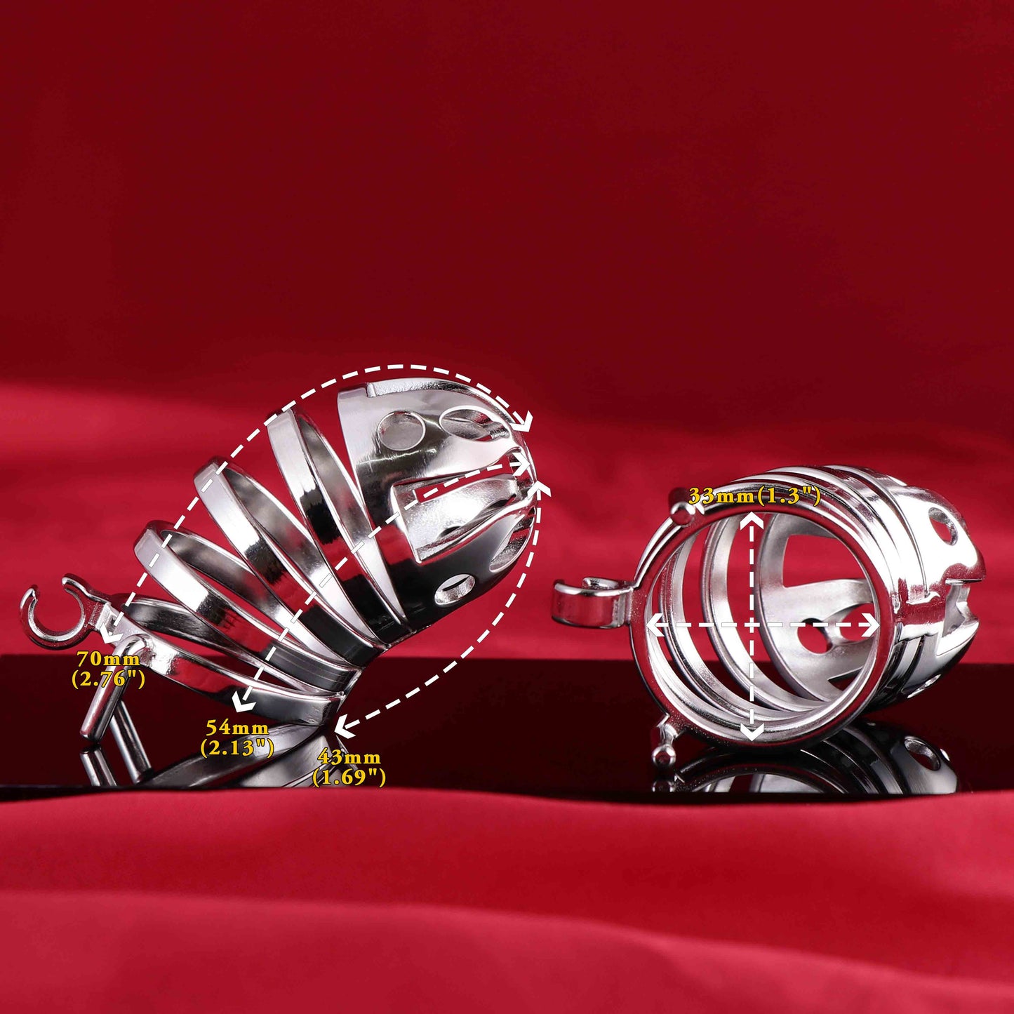 Male Chastity Cage, F3035 - FRRK
