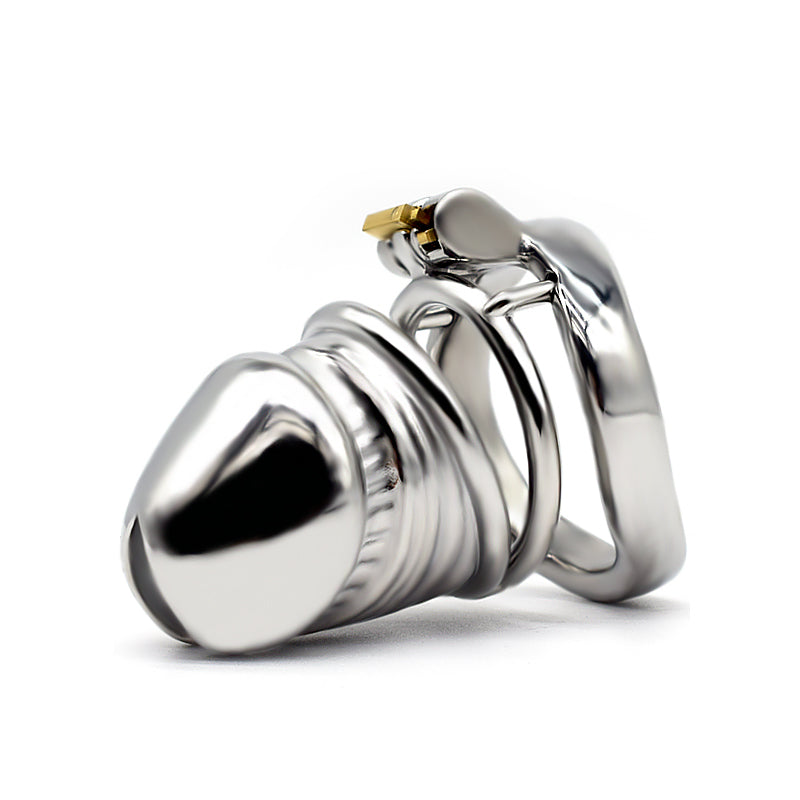 Male Solid Steel Chastity Cage, F3052 - FRRK