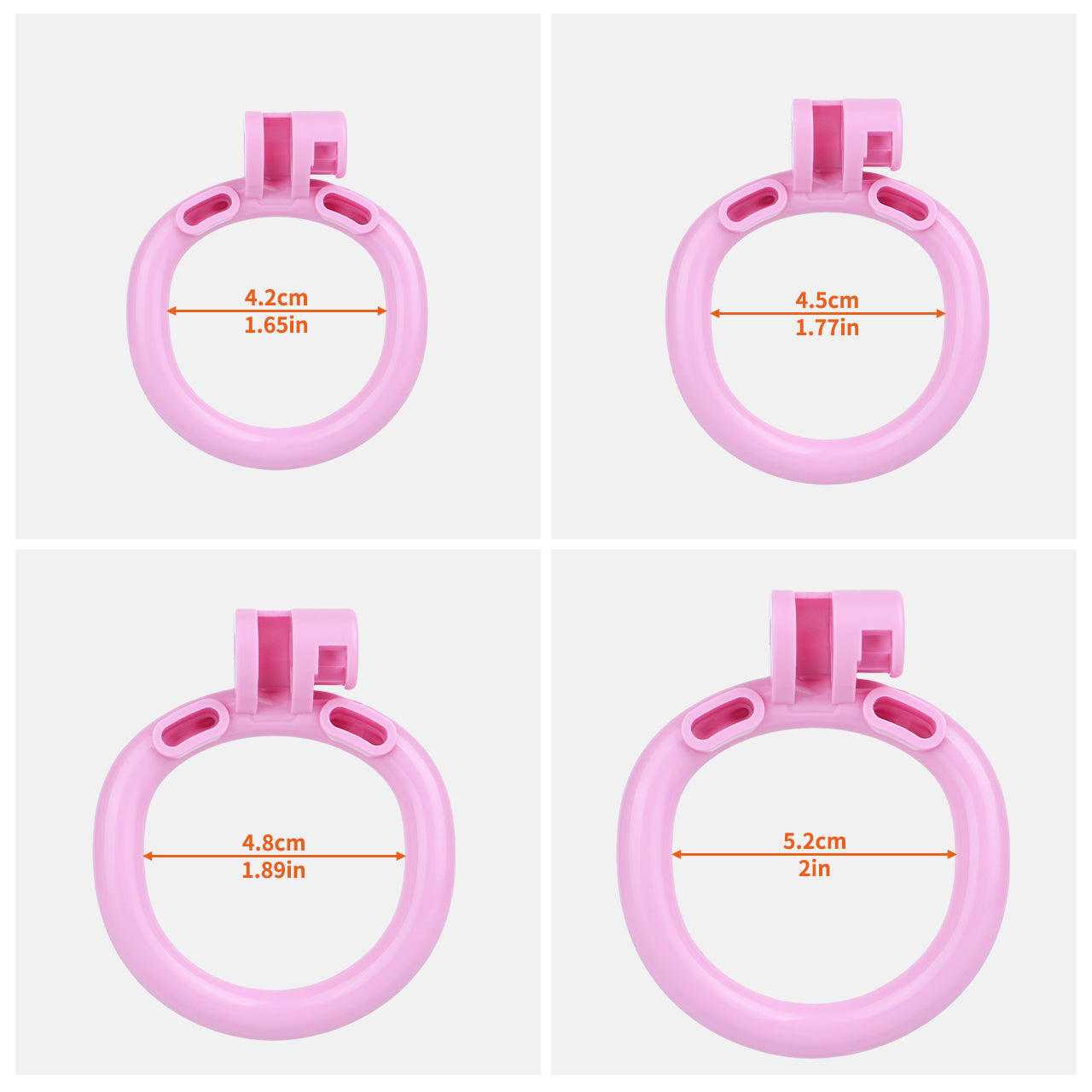 ABS Resin Foreskin Style Chastity Cage | AS034