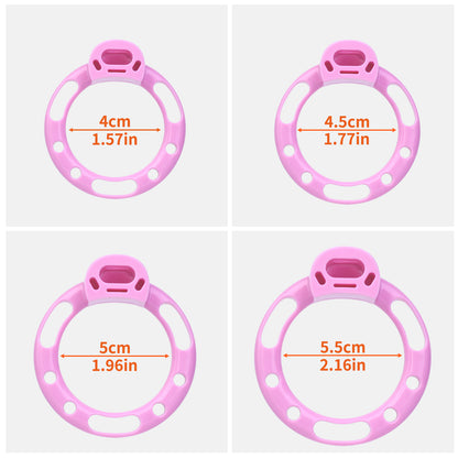 ABS Resin Pudding Chastity Cage | AS038