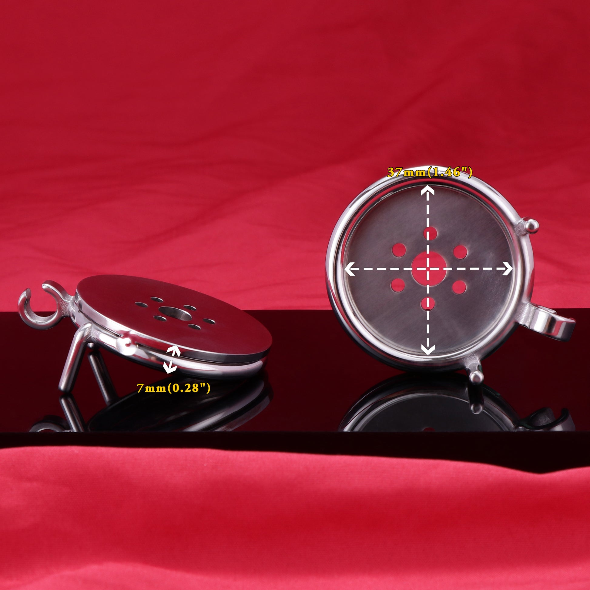 Flat Chastity Cage, F3176 - FRRK