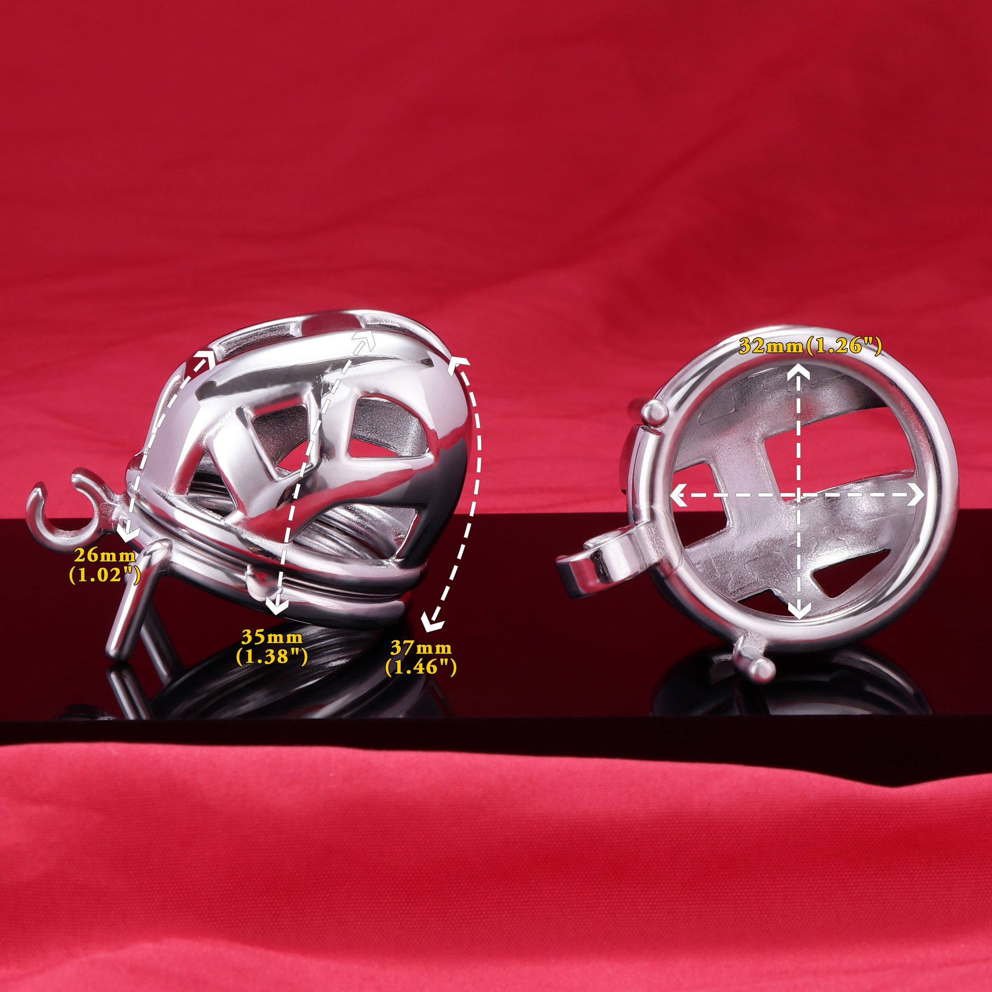 Nub Cobra Chastity Cage, F3144 - FRRK