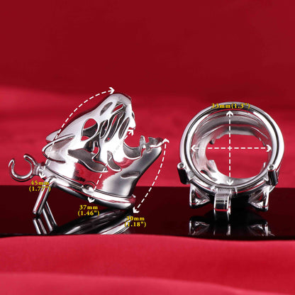 Small Cub Leopard Chastity Cage, F3036 - FRRK