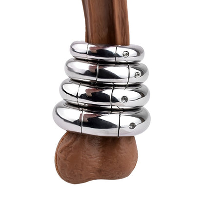 Stainless Steel Ball Stretcher Lock Ring | F3214 - FRRK