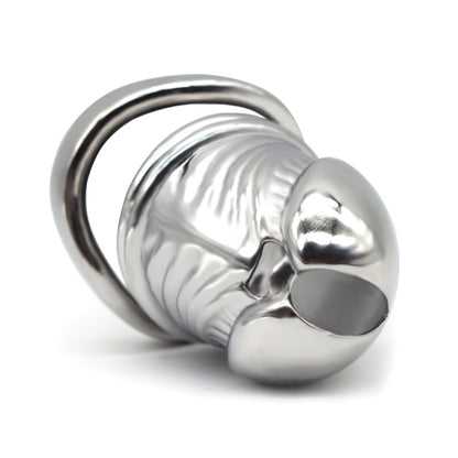 Male Solid Steel Chastity Cage, F3051 - FRRK