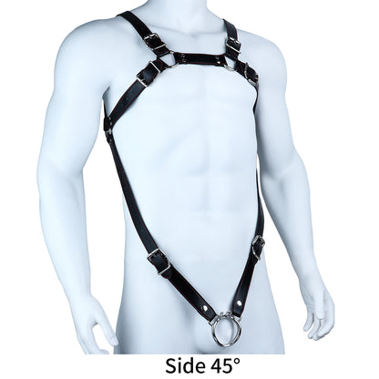 PU Leather Bondage Harness For Chastity Cage | PU11