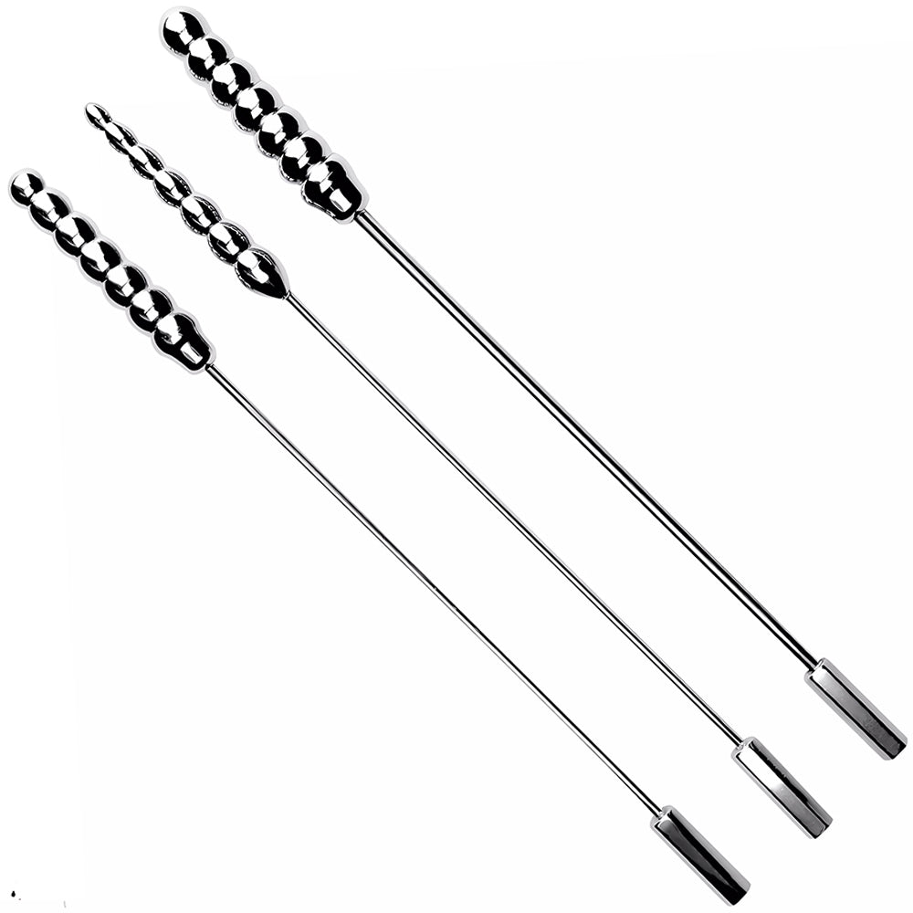 Multiple Layers Ripple Spheres Urethral Sounding Rod | F3180 - FRRK