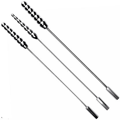 Multiple Layers Ripple Spheres Urethral Sounding Rod | F3180 - FRRK