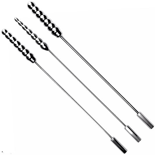Multiple Layers Ripple Spheres Urethral Sounding Rod | F3180 - FRRK