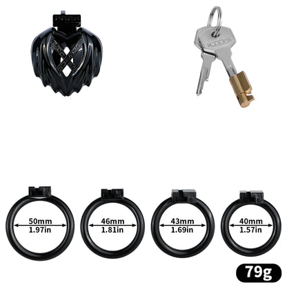 Dark Angel Chastity Cage | F305A