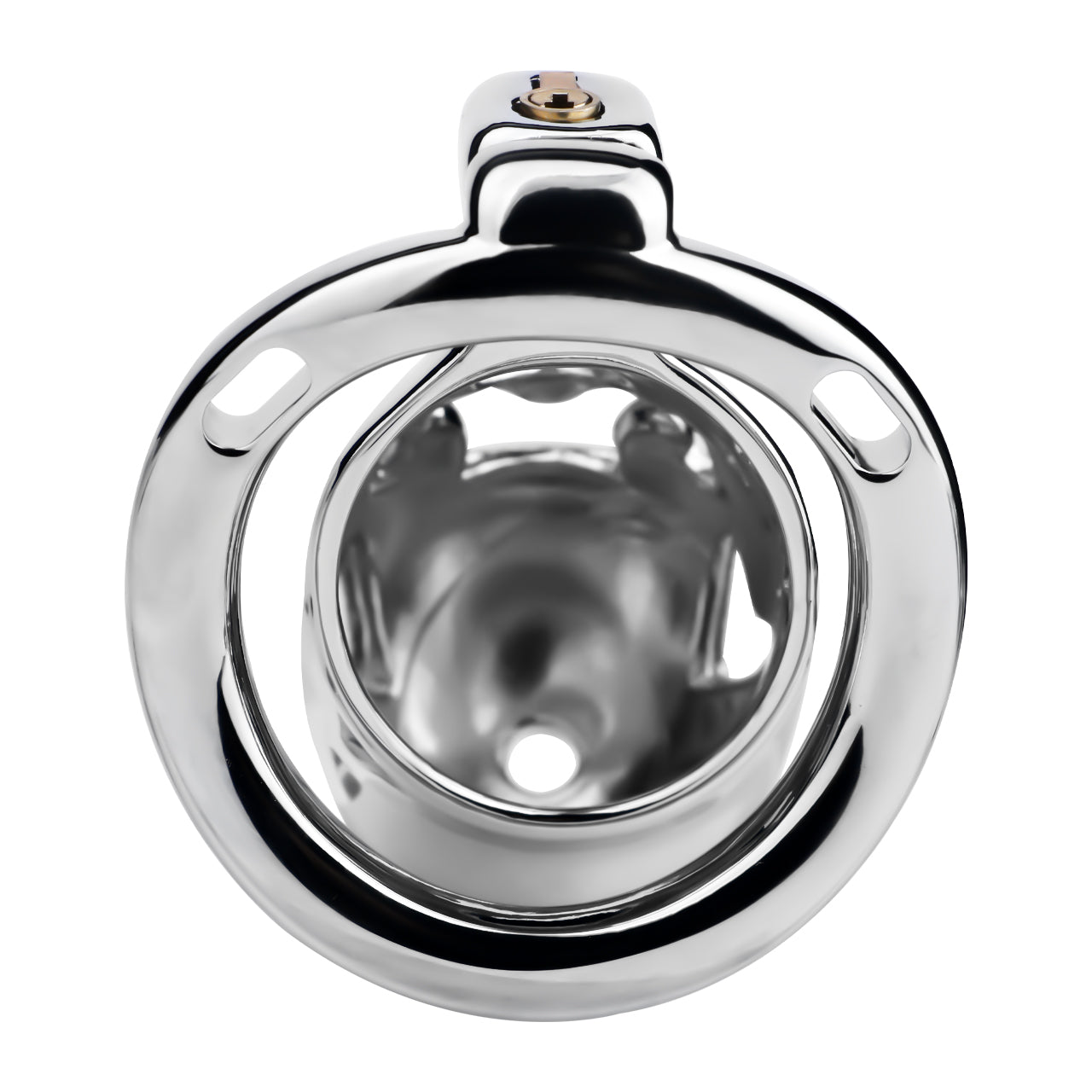 Aluminum Alloy Clown Chastity Cage