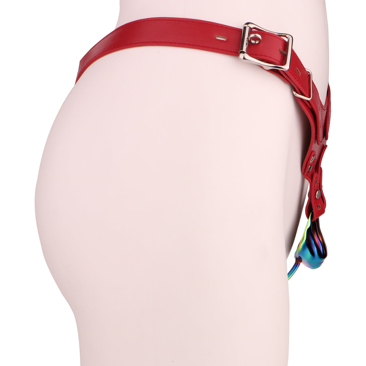 Wearable Colorful Metal Shell Invisible Chastity Cage | F277A