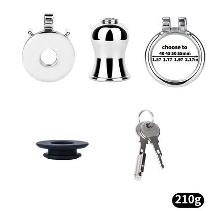 Convertible Flat & Inverted Chastity Cage | F365