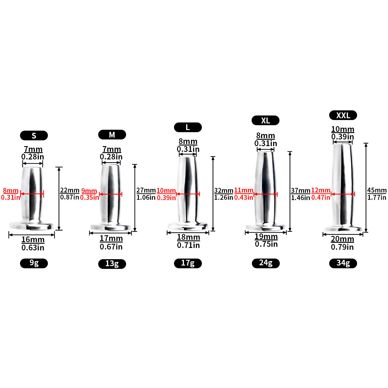 Hollow Metal Urethral Sound | F3228 - FRRK