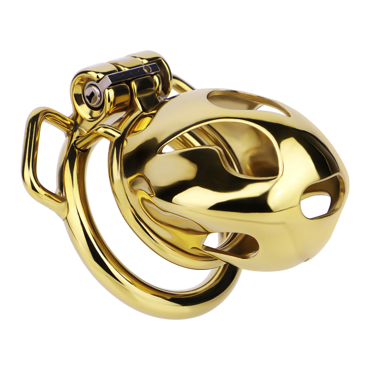 Cobra Series Mamba Chastity Cage | F312A Small Size - Golden