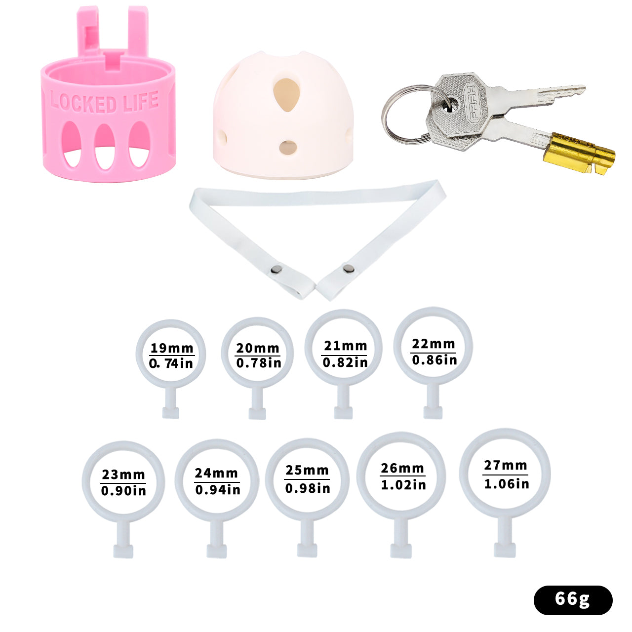 Shaft-Only Chastity Cage | F338A