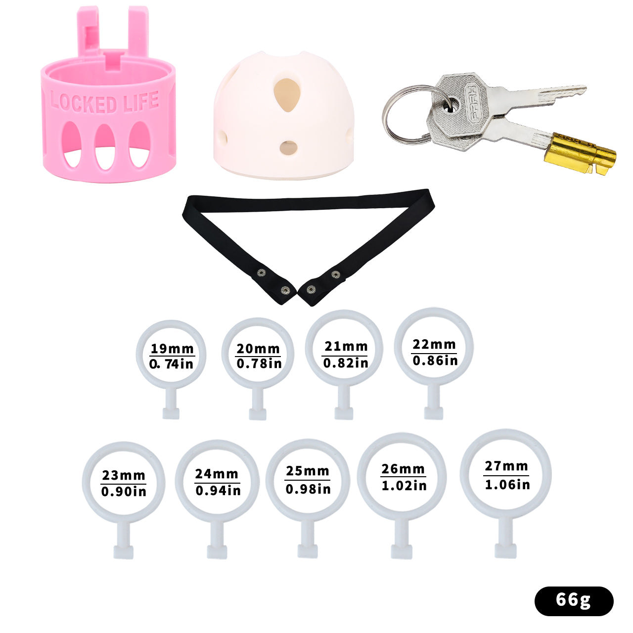 Shaft-Only Chastity Cage | F338A