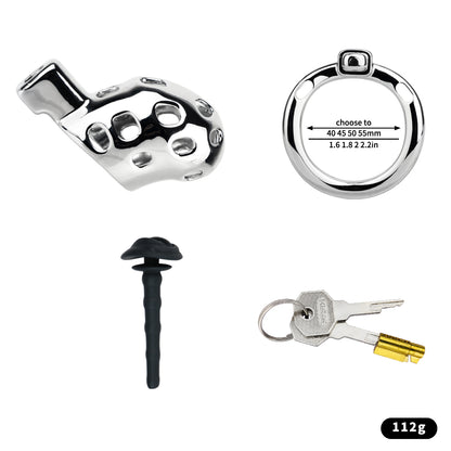 Aluminum Alloy Chastity Cage