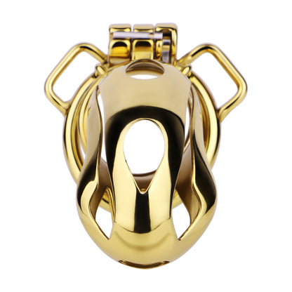 Cobra Series Mamba Chastity Cage | F312A Large Size - Golden