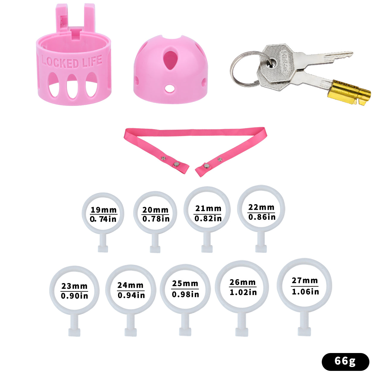 Shaft-Only Chastity Cage | F338A