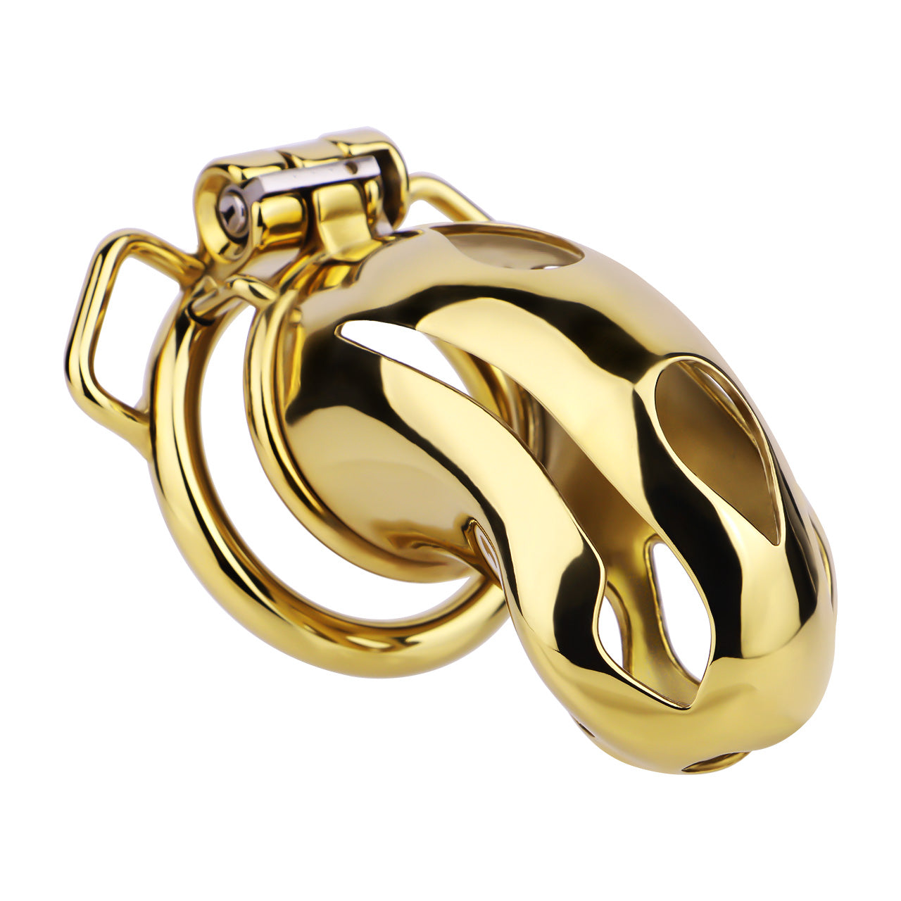 Cobra Series Mamba Chastity Cage | F312A Large Size - Golden