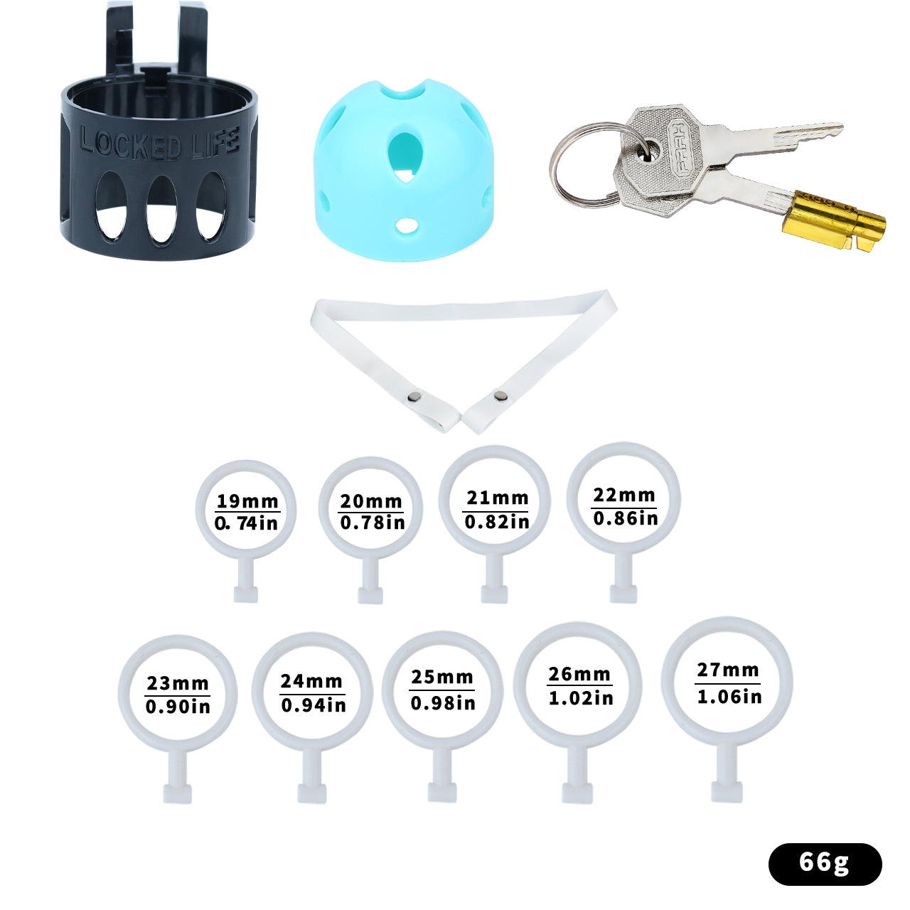 Shaft-Only Chastity Cage | F338A