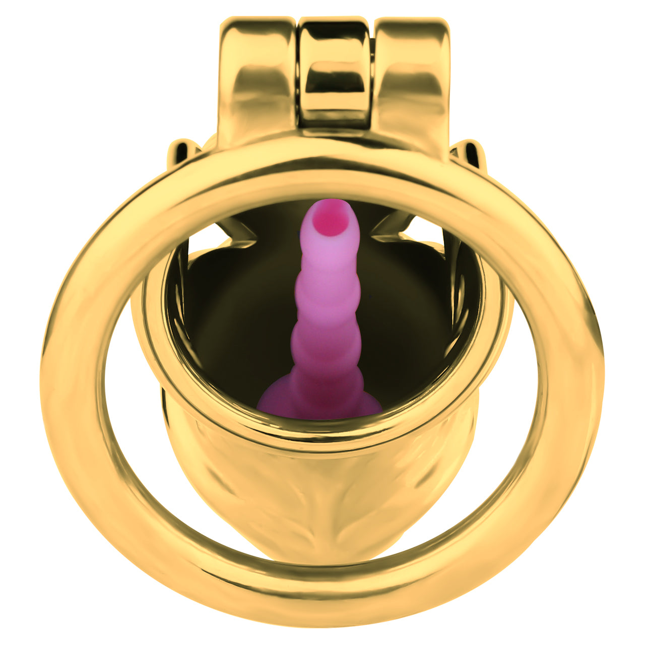 Metal Chastity Dick Locking Cage