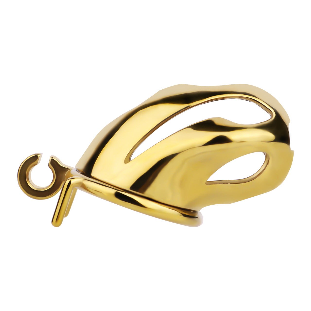 Cobra Series Mamba Chastity Cage | F312A Medium Size - Golden