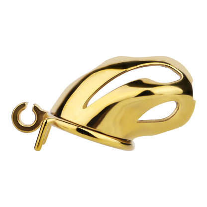 Cobra Series Mamba Chastity Cage | F312A Medium Size - Golden