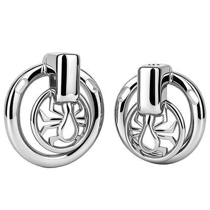 Night Silver Spider Chastity Cage | F328A