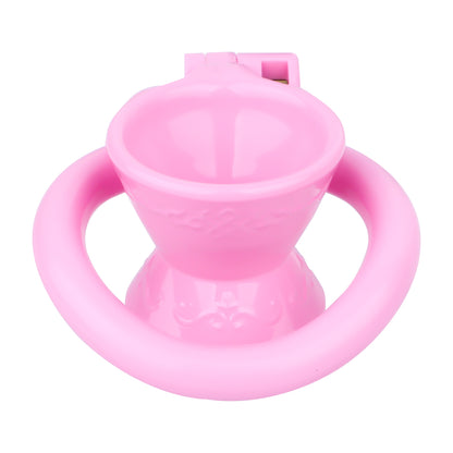 3D Printed Opening Hourglass-Shaped Chastity Cage