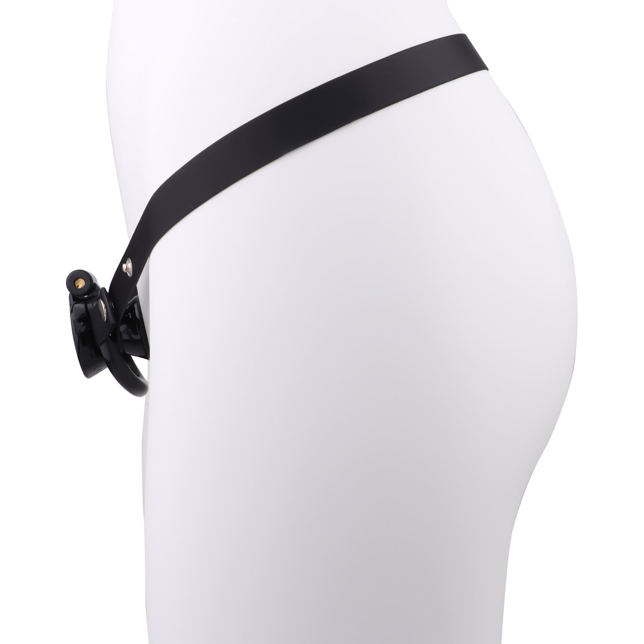 3D Printed Opening Hourglass-Shaped Chastity Cage