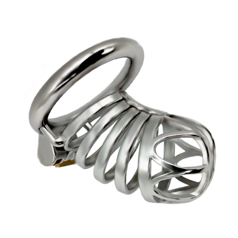 Male Top Split Open Chastity Cage, F3043 - FRRK