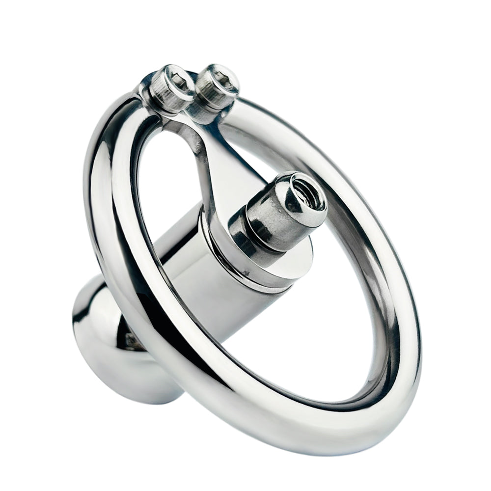 Flat Inverted Chastity Cage With Dildo, F3403 - FRRK