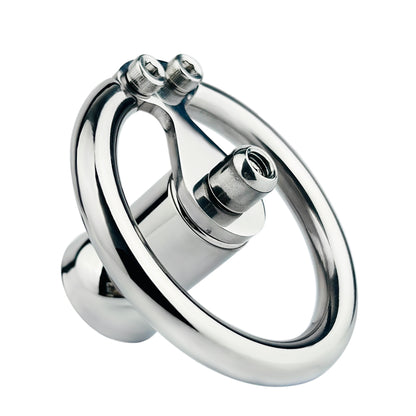 Flat Inverted Chastity Cage With Dildo, F3403 - FRRK