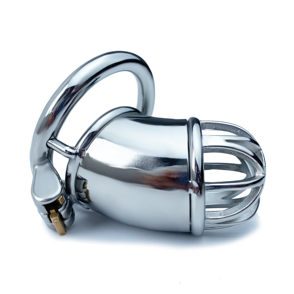 Male Chastity Cage Front Half-Moon Opening, F3095 - FRRK